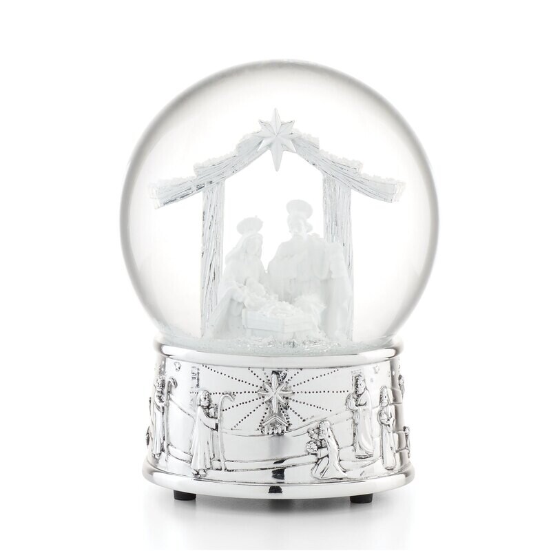 Reed and Barton Nativity Musical Snowglobe 2020 Version 890725