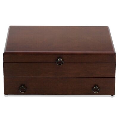 Reed and Barton Bristol Cherry Brown Flatware Chest 44C, MPN: 44C, 730295044150