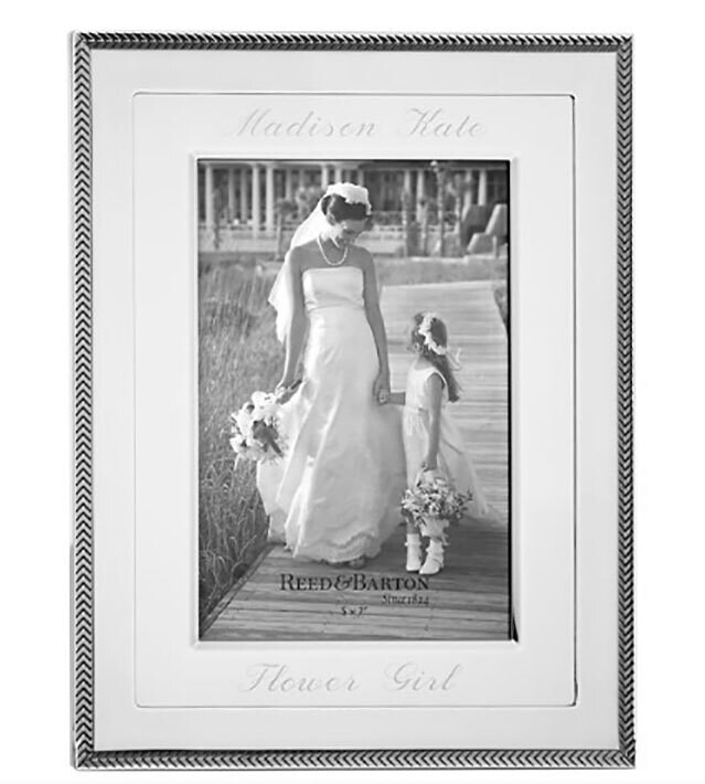 Reed and Barton Kenlie Picture Picture Frame 5 X 7 Inch