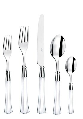 Capdeco Venus Clear 5 Piece Place Setting VEN145-5SET, MPN: VEN145-5SET, 3700922717006