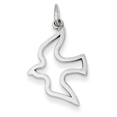 Dove Charm 14k White Gold WCH61, MPN: WCH61, 883957247564