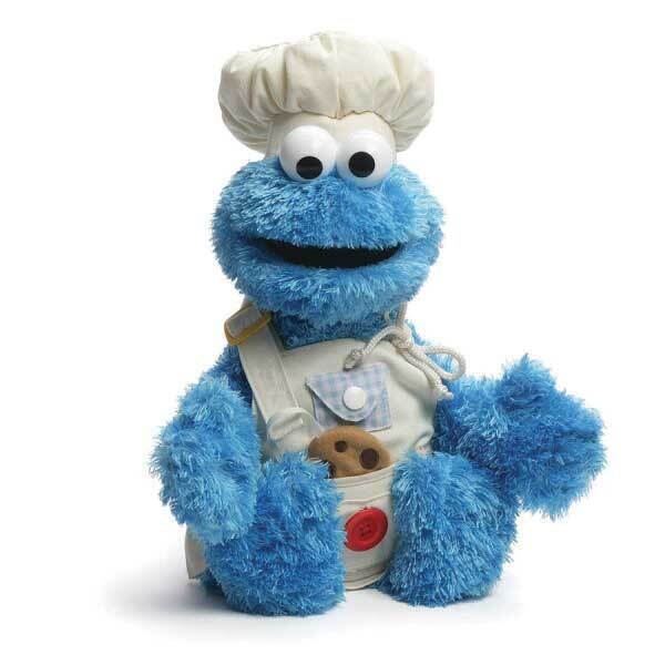 Gund Sesame Street Teach Me Cookie Monster Plush GM23887