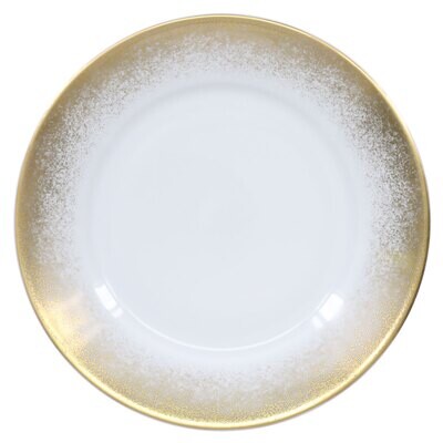 Royal Limoges Yellow Fire Dessert Plate B220-REC20206Y, MPN: B220-REC20206Y, 3700409928109