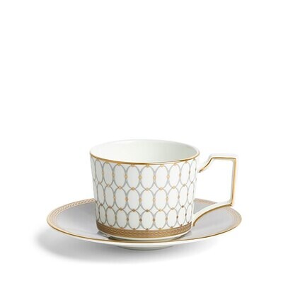 Wedgwood Renaissance Grey Teacup &amp; Saucer 1065321, MPN: 1065321, 701587471978