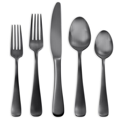 Hampton Forge Opera Black Titanium 20 Piece SFQ35720CS, MPN: SFQ35720CS, 733652153229