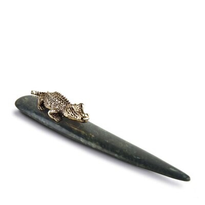 L&#39;Objet Crocodile Gold Letter Opener, MPN: CU9680, 878365009071
