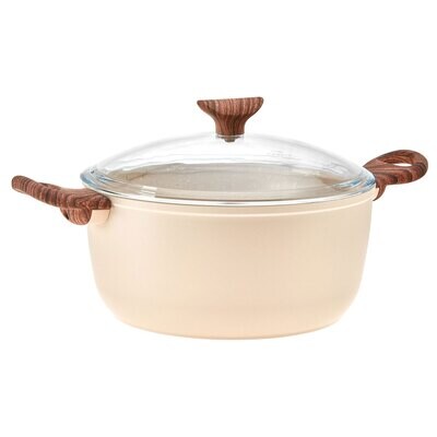 Sambonet Quarzo Nero Saucepot 2 Handles Pink Alluminium 51027P74, MPN: 51027P74,