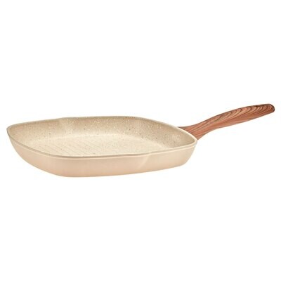 Sambonet Quarzo Nero Grill Pan Pink Alluminium 51021P28, MPN: 51021P28,