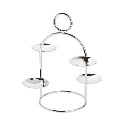 Sambonet Elite Petites Fours Stand 4 Small Dishes 56141-04, MPN: 56141-04, 790955000000