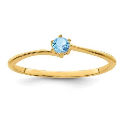 1-Stone Mothers Ring Mounting 14k Gold Polished XMR15/1-7, MPN: XMR15/1-7, 883957448237