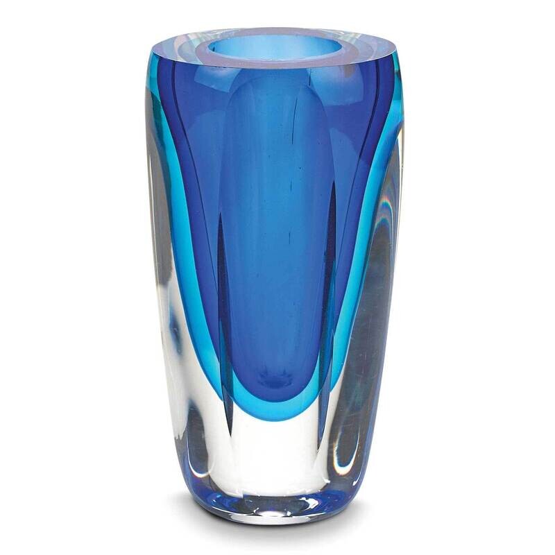 Badash Blue Azure Art Class Vase GM23773