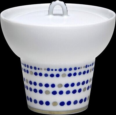 J. Seignolles Villa Toscana  Indigo Sugar Bowl JS171984IN, MPN: JS171984IN,