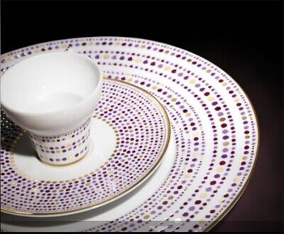 J. Seignolles Villa Toscana  Cassis  Cake Plate with Handles  JS171948CA, MPN: JS171948CA,