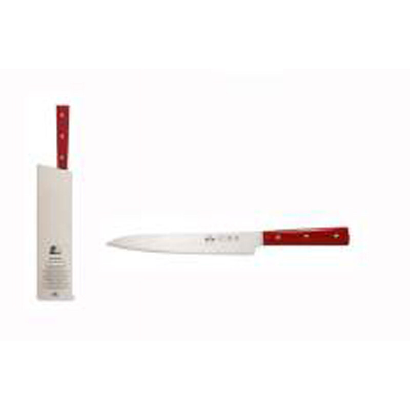Berti Insieme Sashimi Knife Red Lucite Handle 93232