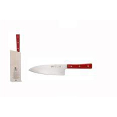 Berti Insieme- Santoku Knife Red Lucite Handle 93230
