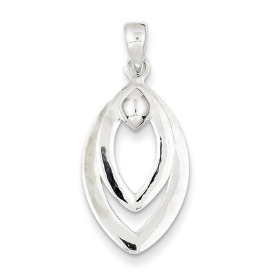 Moveable Drop Pendant Sterling Silver QP2573, MPN: QP2573, 191101461972