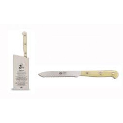Berti Insieme Tomato Knife White Lucite Handle 93218