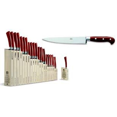 Berti Insieme Flexi Fish Filet Knife Red Lucite Handle 92415