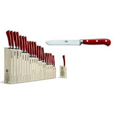 Berti Insieme Tomato Knife Red Lucite Handle 92408