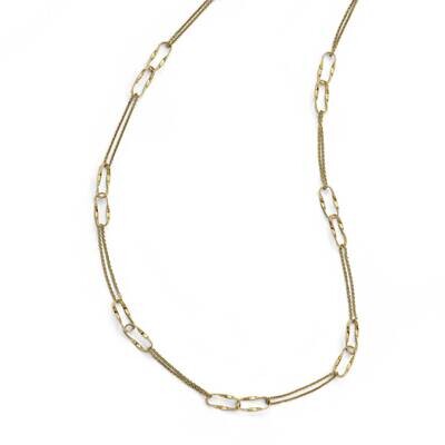 Leslie&#39;s Fancy Link Necklace 14k Gold Polished HB-LF812-30, MPN: LF812-30, 191101794681