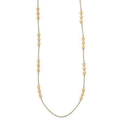 Leslie&#39;s Butterfly Necklace 14k Gold Polished HB-LF1378-24, MPN: LF1378-24, 191101739071