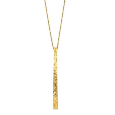 Leslie&#39;s Diamond-Cut Necklace 14k Gold Polished HB-LF1351-18, MPN: LF1351-18, 191101978982