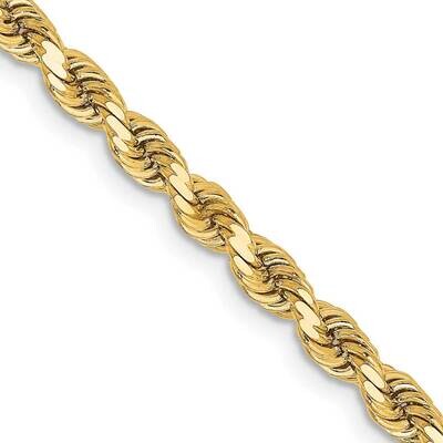 Leslie&#39;s 3.25mm Diamond-Cut Rope Chain 20 Inch 14k Gold HB-7248-20, MPN: 7248-20, 191101740749