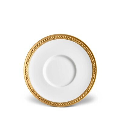 L&#39;Objet Soie Tressee Saucer Gold, MPN: ST260,