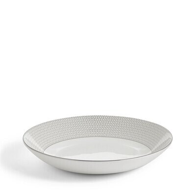 Wedgwood Gio Platinum Pasta Bowl 9.4 Inch 1063175, MPN: 1063175, 701587469418