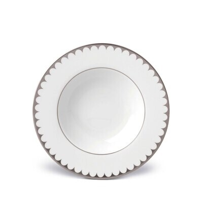 L&#39;Objet Aegean Filet Soup Plate Platinum, MPN: AG6302, 816279010059