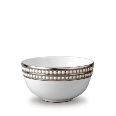 L&#39;Objet Perlee Cereal Bowl Platinum, MPN: PR335,