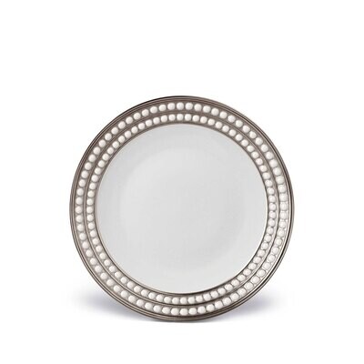 L&#39;Objet Perlee Dessert Plate Platinum, MPN: PR320,