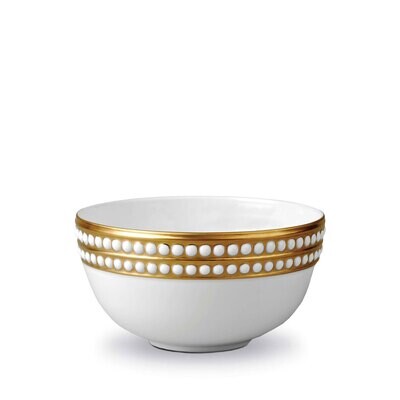 L&#39;Objet Perlee Cereal Bowl Gold, MPN: PR235,