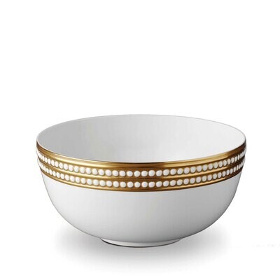 L&#39;Objet Perlee Serving Bowl Gold, MPN: PR271,