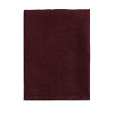 L&#39;Objet Linen Sateen Napkins Set of 4 Wine LN4511, MPN: LN4511,