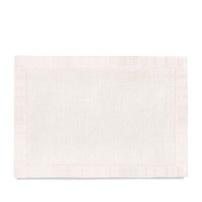 L&#39;Objet Linen Sateen Placemats Set of 4 Ecru LN4110, MPN: LN4110,