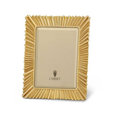 L&#39;Objet Ray 5 x 7 Inch Gold Picture Frame, MPN: F3001M,