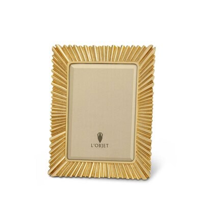 L&#39;Objet Ray 4 x 6 Inch Gold Picture Frame, MPN: F3001S,