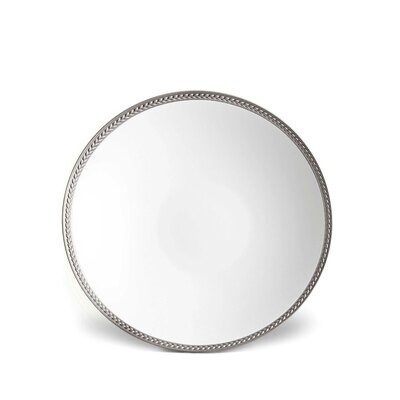 L&#39;Objet Soie Tressee Soup Plate Platinum, MPN: ST330,