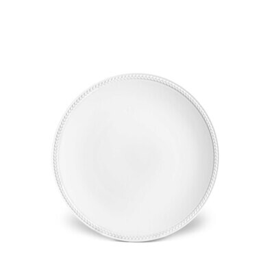 L&#39;Objet Soie Tressee Dessert Plate White, MPN: ST120,