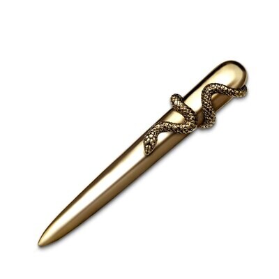 L&#39;Objet Snake Gold Letter Opener, MPN: DAC858,