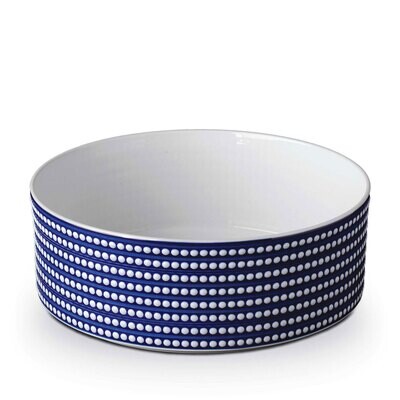 L&#39;Objet Perlee Large Deep Bowl Bleu, MPN: PR469,