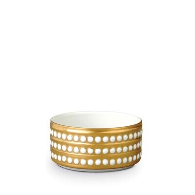 L&#39;Objet Perlee Small Deep Bowl Gold, MPN: PR267,