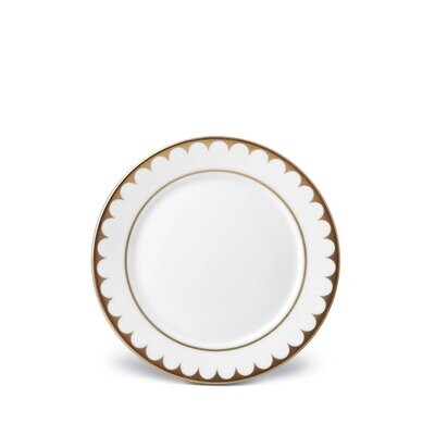 L&#39;Objet Aegean Filet Bread and Butter Plate Gold, MPN: AG5404, 816279010028