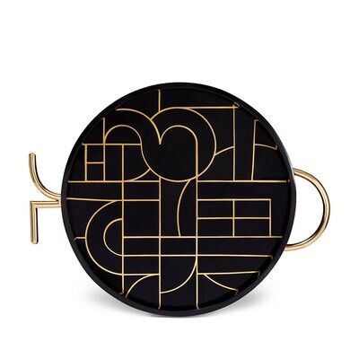 L&#39;Objet Kelly Behun Circuit Round Tray KB006, MPN: KB006,