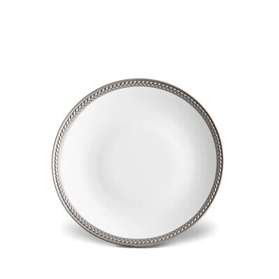L&#39;Objet Soie Tressee Bread and Butter Plate Platinum, MPN: ST340,