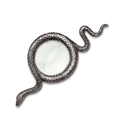 L&#39;Objet Snake Platinum Magnifying Glass Large, MPN: DAC957,