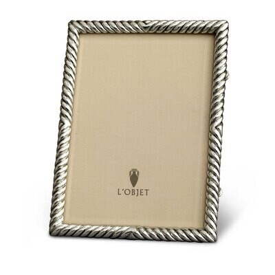 L&#39;Objet Deco Twist 8 x 10 Inch Platinum Picture Frame, MPN: F3200L, 816279012589