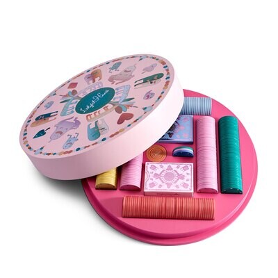 L&#39;Objet Haas Poker Set Multi Color Pink HB963, MPN: HB963, 810009644392