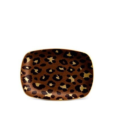 L&#39;Objet Leopard Rectangular Tray Small LE217, MPN: LE217,